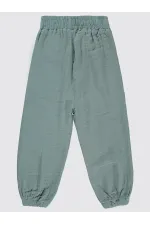 Kız Çocuk Pantolon 2-5 Yaş Mavi - Paket