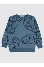 Sweat-shirt garçon 2-5 ans indigo - Emballage