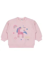 Sweat-shirt bébé 0-24 mois rose pastel - Emballage