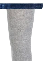 Kız Çocuk Külotlu Çorap 2-9 Yaş Gri - Paket