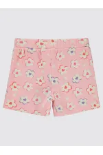 Kız Çocuk Şort 6-9 Yaş Pembe Şerbet - Paket