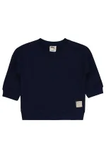 Baby Sweatshirt 0-24 Months Navy Blue - Pack