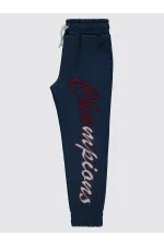 Bas de survêtement garçon 6-9 ans bleu marine - Lot