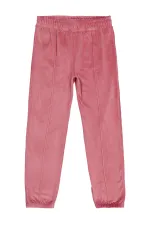 Girl's Tracksuit Bottoms 6-9 Years Old Dusty Rose - Pack