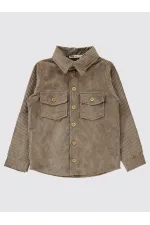 Boy Shirt 10-13 Years Camel - Package