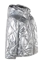 Kız Çocuk Mont 2-5 Yaş Silver - Paket