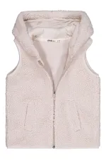 Kız Çocuk Yelek 2-5 Yaş Taş Rengi - Paket