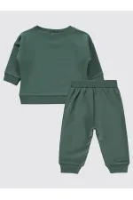 Ensemble bébé 0-24 mois kaki - Emballage