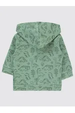 Gilet bébé 0-24 mois kaki doux - Lot