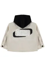 Boys' Shirt, Ages 2-5, Dark Stone Color - Package