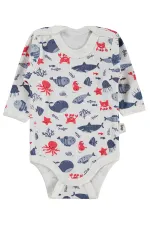 Body bébé à boutons-pression 0-24 mois, écru - Emballage