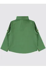 Chemise garçon 2-5 ans kaki clair - Emballage