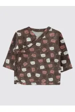 Baby Bodysuit Sets 0-24 Months Brown - Package