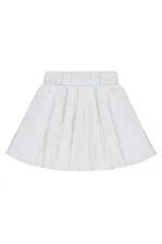 Kız Çocuk Etek 6-9 Yaş Kırık Beyaz - Paket