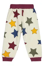 Boys Tracksuit Bottoms 2-5 Years Old Burgundy - Pack