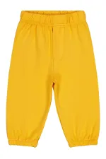 Baby Tracksuit Bottoms 0-24 Months Honey Yellow - Pack