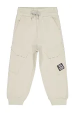 Bas de survêtement garçon 2-5 ans, couleur pierre - Lot