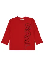 Erkek Çocuk Sweatshirt 2-5 Yaş Kırmızı - Paket