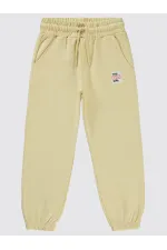 Bas de survêtement pour fille de 6 à 9 ans, motif arbre blond - Emballage