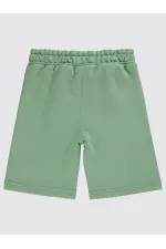 Capri garçon 6-9 ans, kaki doux - Emballage