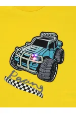 Erkek Çocuk Tişört 2-5 Yaş Sarı - Paket