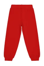 Bas de survêtement rouge pour fille (2-5 ans) - Lot