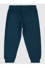 Erkek Çocuk Eşofman Altı 2-5 Yaş Petrol Yeşili - Paket