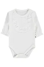 Bebek Çıtçıtlı Badi 0-24 Ay Ekru - Paket