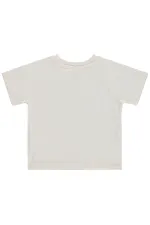 Girls' T-shirt, Ages 2-5, Beige - Pack