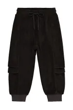 Bas de survêtement garçon 2-5 ans anthracite - Lot