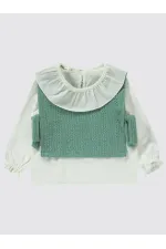 Ensemble vert pour filles de 2 à 5 ans - Emballage