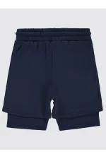 Erkek Çocuk Şort 10-13 Yaş Lacivert - Paket