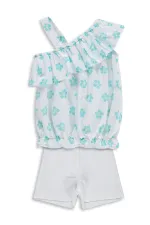Ensemble pour fille, 6-9 ans, blanc cassé - Emballage