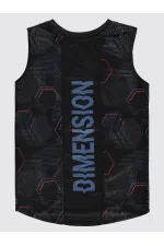 Boys T-Shirt 10-13 Years Black - Pack