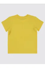 T-shirt jaune pour garçon de 2 à 5 ans - Emballage