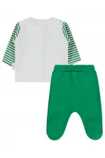 Baby Pajama Set 0-24 Months, Off-White - Package Baby Pajama Set 0-24 Months, Off-White - Package