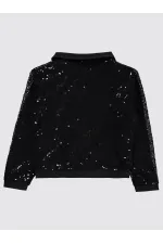 Veste noire pour fille de 6 à 9 ans - Emballage