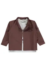 Ensemble chemise garçon 2-5 ans marron clair - Emballage
