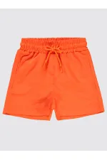 Short de bain garçon 2-5 ans orange - Emballage