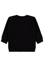 Bebek Sweatshirt 0-24 Ay Siyah - Paket Bebek Sweatshirt 0-24 Ay Siyah - Paket