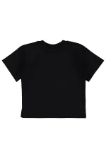 Boys T-Shirt 2-5 Years Old Black - Pack