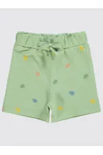 Baby Shorts 0-24 Months Soft Green - Pack