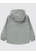Erkek Çocuk Yağmurluk 6-9 Yaş Gri - Paket
