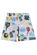 Short garçon, 2-5 ans, blanc - Lot Short garçon, 2-5 ans, blanc - Lot