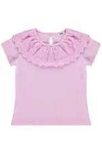 Lot de t-shirts roses pour filles de 6 à 9 ans