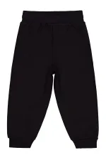 Erkek Çocuk Eşofman Altı 2-5 Yaş Siyah - Paket