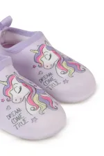 Kız Çocuk Deniz Ayakkabısı 21-25 Numara Lila - Paket