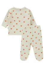 Baby Bodysuit Sets 0-24 Months Ivory - Package