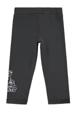 Girls' Leggings, Ages 2-5, Anthracite - Pack Girls' Leggings, Ages 2-5, Anthracite - Pack