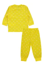 Bebek Pijama Takımı 0-24 Ay Sarı - Paket